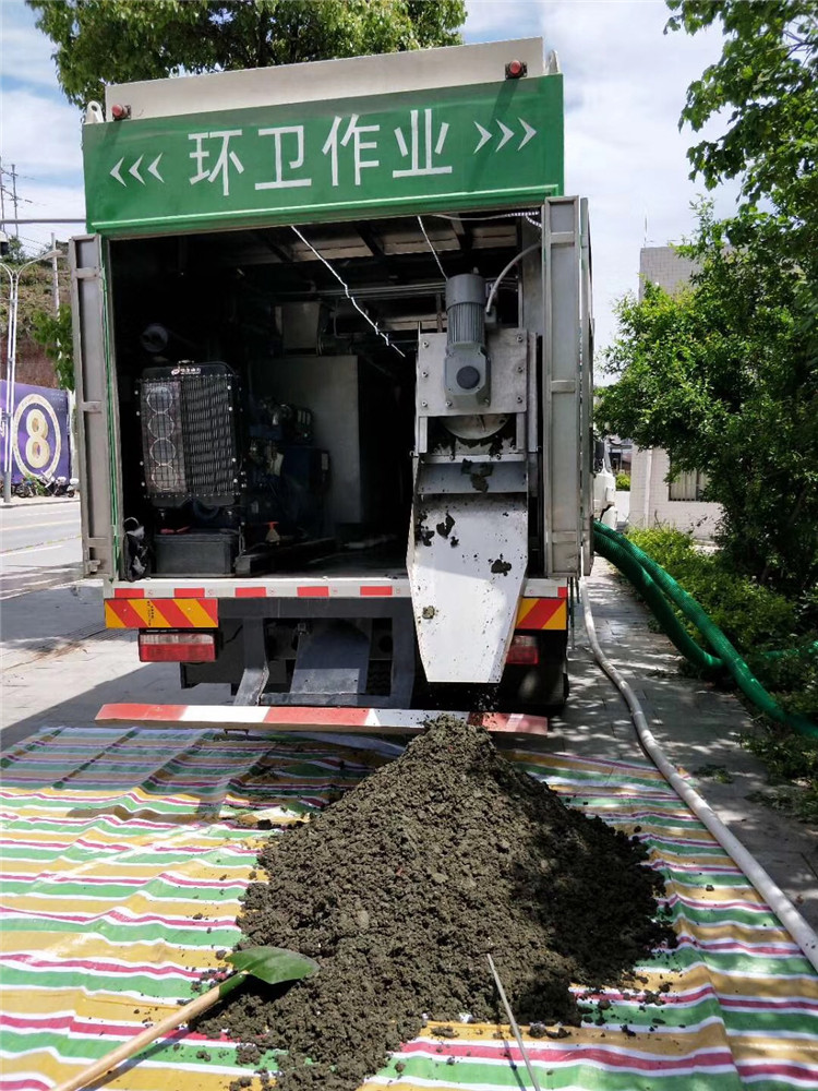 甘谷淤泥干湿分离